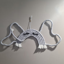 Load image into Gallery viewer, macrame Panda and Elephant hanger
